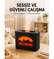 USB Ultrasonik Hava Nemlendirici Ayarlanabilir Sis ve Aromaterapi Özellikli