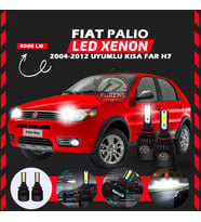 Fiat Palio 2004-2012 Kısa Far Uyumlu Şimşek Etkili Led Xenon Light Series H7