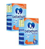 Bebehum 4 Numara Devam Sütü 12 Ay+ 800 gr x 2 Adet