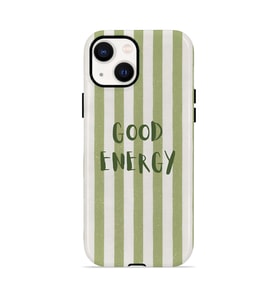 iPhone 15 Vorian Çift Katmanlı MagSafe Kılıf Good Energy Olive