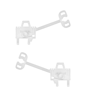 Alfa Romeo 156 için Cam Kriko Plastiği -Set