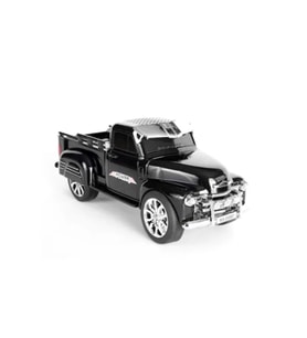 Northcity Şarjlı Nostaljik Pikap Arabalı Hoparlör - Bluetooth FM Radyo MP3 Çalar Siyah
