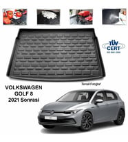 Volkswagen Golf 8 Bagaj Havuzu Paspası 2021 Sonrası