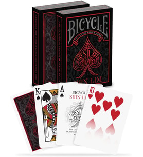 Bicycle Shin Lim Oyun Kağıdı Kartı Premium Kartları Destesi Koleksiyonluk (Karışık)