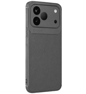 Northcity Tecno Spark 50 4G Uyumlu Auto Focus Karbon Kapak - Gri