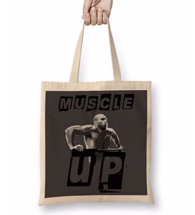 Muscle Up 02 Bez Çanta Uzun Saplı