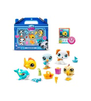 Littlest Pet Shop Li̇ttlest Pet Shop Mi̇ni̇şler Plaj Temali 5 Li̇ Mi̇ni̇ş Fi̇gür 4+