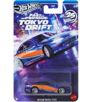 Hot Wheels Hızlı Ve Öfkeli Tokyo Drift Araba Nissan Silvia S15 Modeli Döküm Ölçeği 1:64 Uzunluk 7 Cm