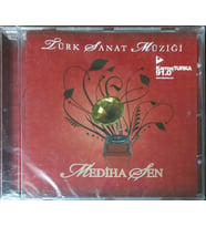 (Plak Değildir CD dir) CD Mediha Şen Türk Sanat Müziği Açılmamış Jelatininde CD (Karışık)