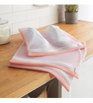 Ocean Home Textile 3'lü Pembe Renk Ayakkabı Yıkama Filesi Set