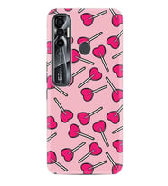 Tecno Spark 6 6 Go 8C 8 Pro 7 7 Spark 9 Pro Kılıf Desemli Silikon Heart Lollipop 1414