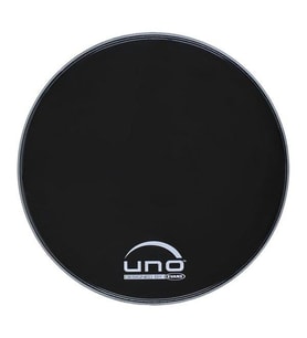 Evans UBD22RB Uno EQ Resonant Kick Ön Derisi 22 İnç (Siyah)  Tek Kat - Deliksiz - Sıcak Baslar