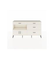 Arges Konsol Tek Raflı 4 Çekmeceli 2 Kapaklı 176x30x99 Aytaşı-Aytaşı