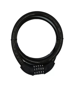 YM-747 120cm 20mm 5 Şifreli Siyah Motorsiklet Kilidi