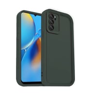 Oppo A16 Kılıf Viera Silikon - Koyu Yeşil