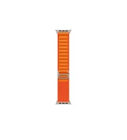 Watch 8 Ultra Serisi Uyumlu Şık Tasarımlı 49mm Alpine Loop Akıllı Saat Kordon (Turuncu)