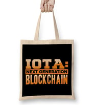 IOTA Next Generation Blockchain Cryptocurrency Bez Çanta Uzun Saplı