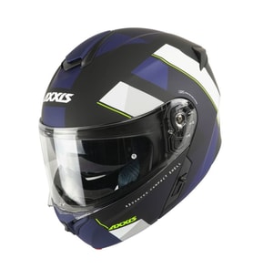 Motosiklet Kaskı Storm SV Dıamond A7 Mat-Mavi Çene Açılır Kask