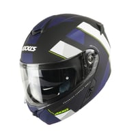 Motosiklet Kaskı Storm SV Dıamond A7 Mat-Mavi Çene Açılır Kask