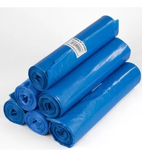 Endüstriyel Çöp Poşeti Jumbo Boy Mavi 300G 10 Adet