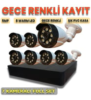 XM Pro Yedi Kameralı Profesyonel Koruma Sistemi İnsan Araç ve Hareket Tespiti