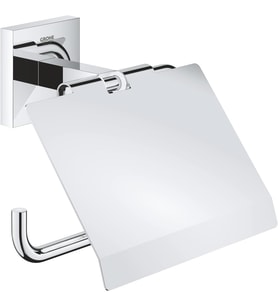Start Cube QuickFix Tuvalet Kağıtlığı (Kapaklı), Duş, Banyo Aksesuarları, Krom, 41102000