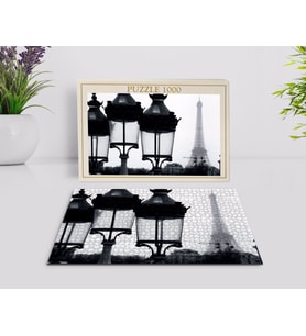 BK Home Paris Manzara 1000 Parça Profesyonel Puzzle-3