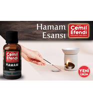 Cemilefendi Uçucu Yağ Hamam Esans Tütsü, Buhurdanlık 10 ML