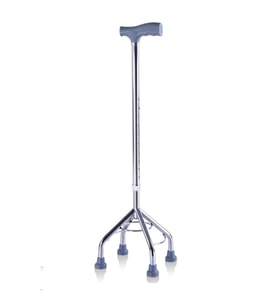 Ayarlanabilir Dört 4 Ayaklı Baston Denge Bastonu Quad Tripod BME40021