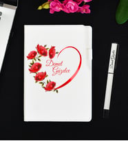 Anneye Hediye, Arkadaşa Hediye, Sevgiliye Hediye Kişiye Özel Defter Hediye Seti
