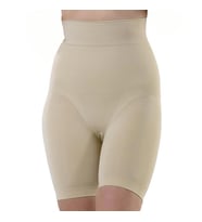 Miss Fit Bayan Dikişsiz Paçalı Mideli Korse 1205 (Beyaz)