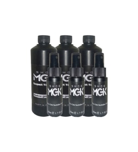 Cleaner 3lüx500 ml Mgk Ayakkabı Temizleme Sprey Form ile 3xMgk 50 ml Ayakkabı Kokularına Giderici Sprey Form