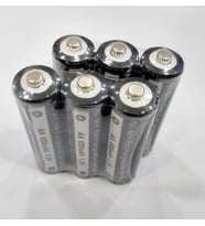 Aselsan PM665 PMR Telsiz Orjinal Şarjlı Pil (6 Adet) (Siyah)