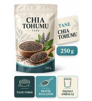 ÇareBurada Chia Tohumu 250 gr - Tane Form Doypack Paket