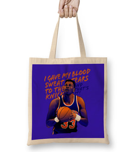 Patrick Ewing Patrick Ewing Blood Sweat and Tears Bez Çanta Uzun Saplı