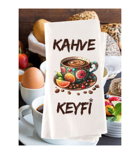 Kahve Keyfi Baskılı Peçete 20 Adet