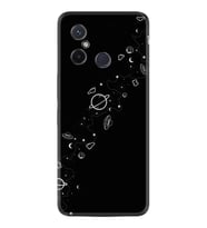Xiaomi Redmi 12C Kılıf Silikon Desen Özel Seri Planet 1620