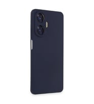 Realme C55 Kılıf Nano İçi Kadife Silikon - Mor