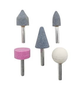 Fixonic B.H.D BHD00806 5 Adet Kalıpçı Taşlama Seti (Gri - Açık Pembe)