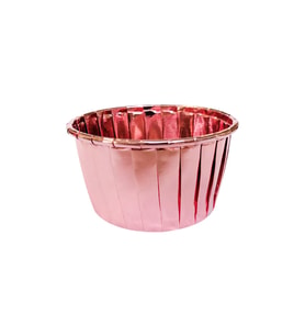 Dolphin Muffin Kağıt Karton Altın Rose Gül Cupcake Kek Kalıbı Kapsülü Kabı - 25 Adetlik 1 Paket