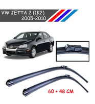 OTOZET Volkswagen Jetta 2 (1K2) Ön Silecek Süpürge Seti 2005 - 2010
