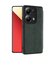 Note 13 4G Kılıf Flip Cover - Koyu Yeşil