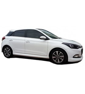Hyundai I20 (2014-2020) Yan Marşpiyel Seti (Plastik)