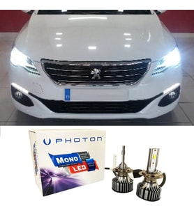 Peugeot 301 Led Xenon Kısa Far Ampulü H7 Mono Yeni Seri Beyaz 2017+