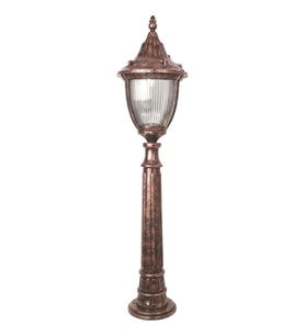 AVONNI BSU-68186-BKR-M1-B Siyah Boyalı Dış Mekan Aydınlatma E27 ABS Polikarbon Cam 30cm