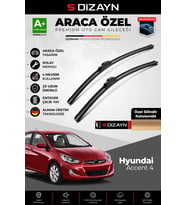 Hyundai Accent Ön Cam Silecek Seti 2010-2018 Premium Araca Özel 65-40 Cm A+ Kalite