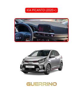 KİA PİCANTO 2020+TORPİDO KORUMA HALISI KIRMIZI KENAR