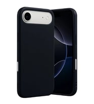 Coverzone iPhone 17 Air ?le Uyumlu K?l?f Z-Mara Lansman Vieri Tam Koruma Arka Kapak Kamera Koruma �?k?nt?l? P�r�zs�z Y�zey Siyah