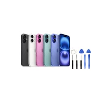 Apple İphone 16 Arka Kapak +B7000 Yapıştırıcı+Tamir Seti (Lacivert)