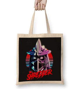 Ninja Turtles The Shredder Bez Çanta Uzun Saplı